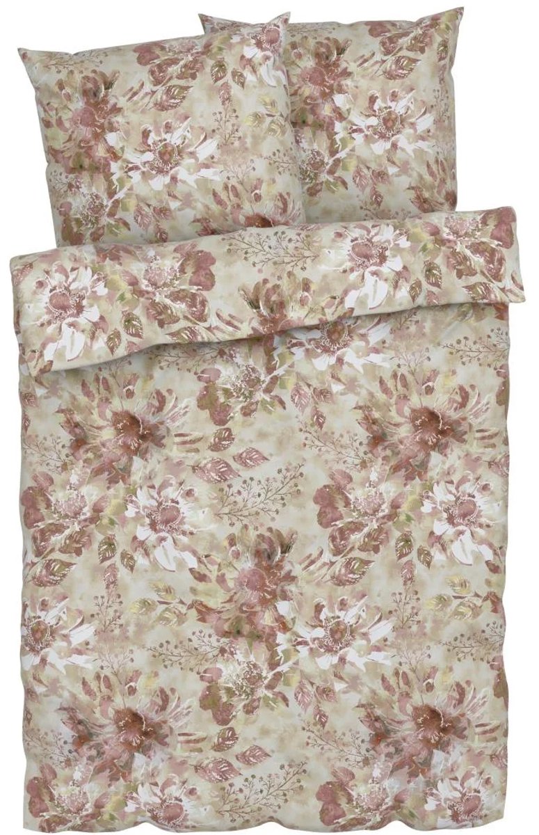 Livarno Home Dekbedovertrek set Flanellen - Maat 230 x 220cm, 2x 50 x 80 cm