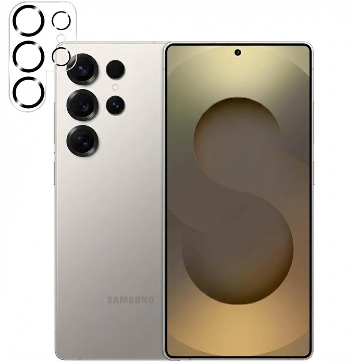 Viewr Camera Lens Protector Samsung Galaxy S26 Ultra – 9H Gehard Glas Camerabeschermer