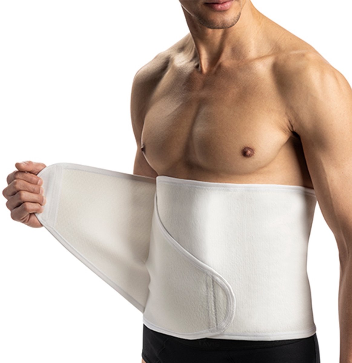 Pavis Buikband 27 cm - Wit - One size