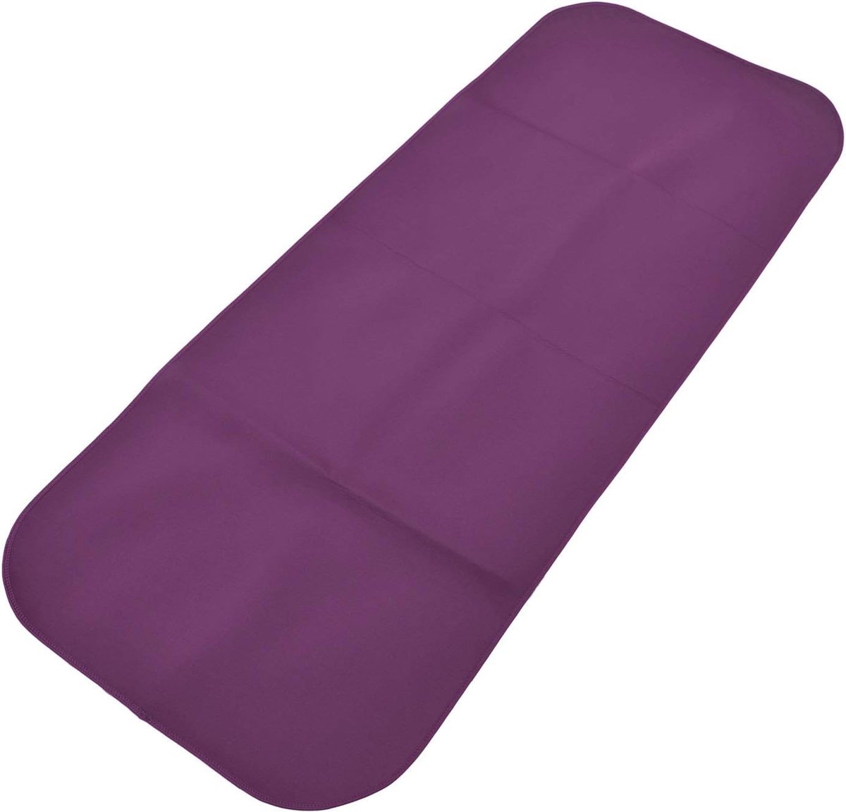 Verzorging Ontwerpen Mat - Veranderende Mat - Hygiënisch Verschoont - Waterdicht Gewatteerd Neopreen - 162 x 62 cm - Aubergine