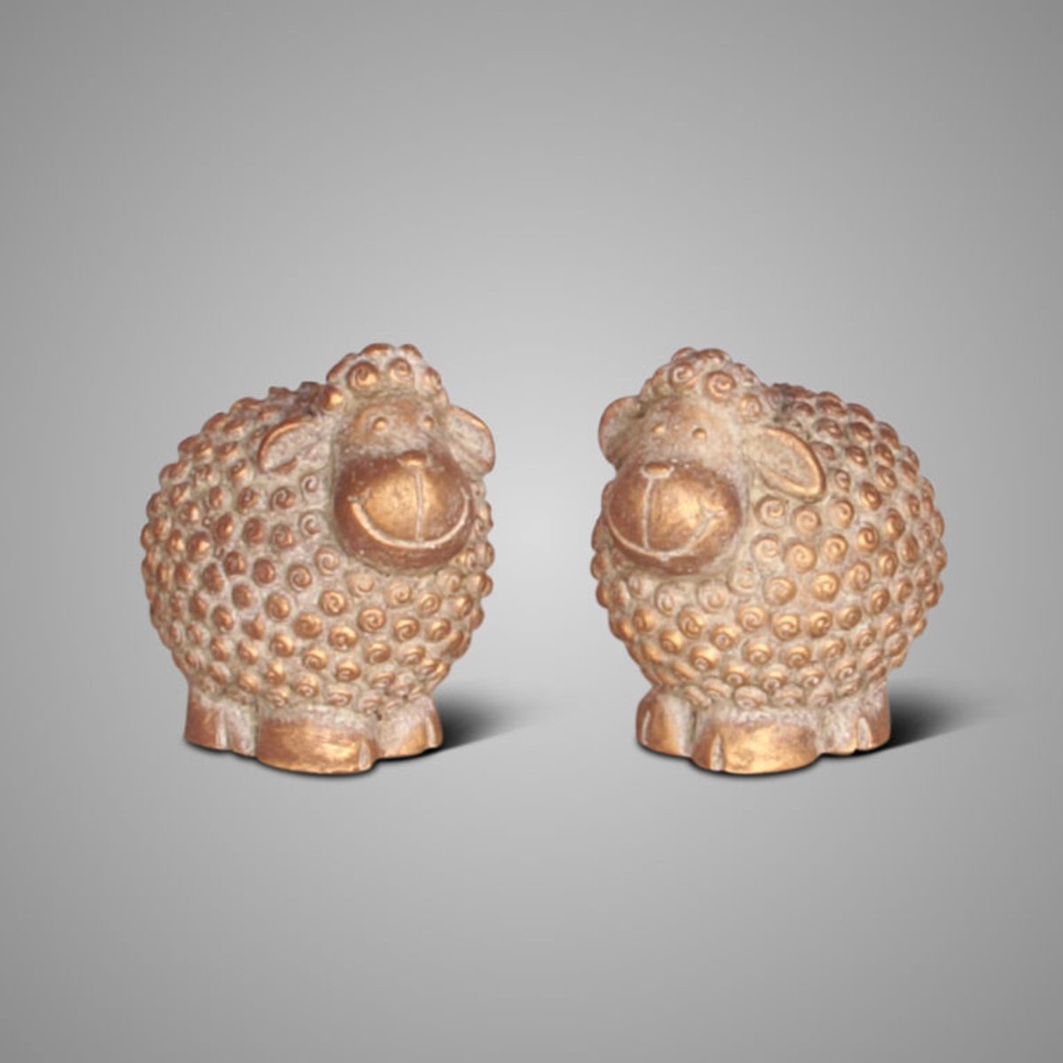 Brynxz - Set van 2 - Funny Sheep - Schaap - Jewel - D.12 H.12