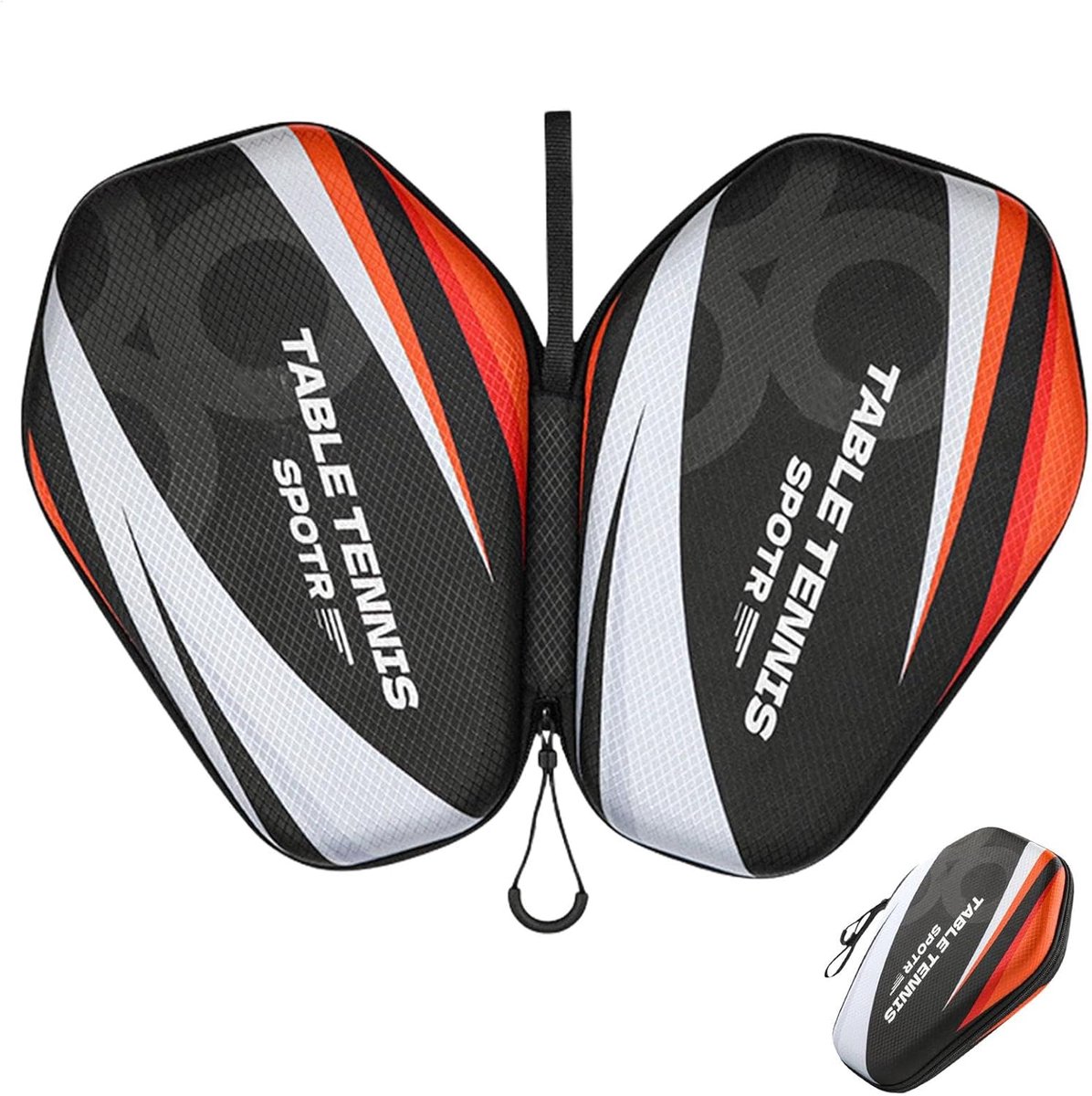 Tafeltennis Rackethoes - Batjes Etui - Veilig Vervoer - Waterdicht EVA Materiaal - 18 x 27 x 5.2 cm