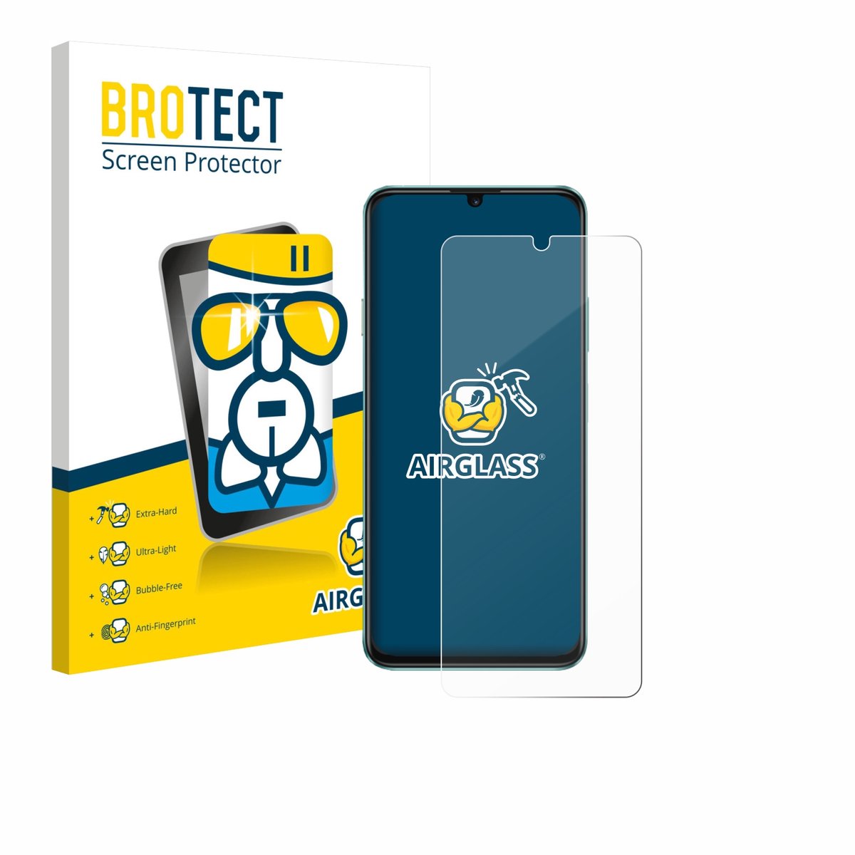 Screenprotector voor Huawei Enjoy 70 Beschermglas transparant