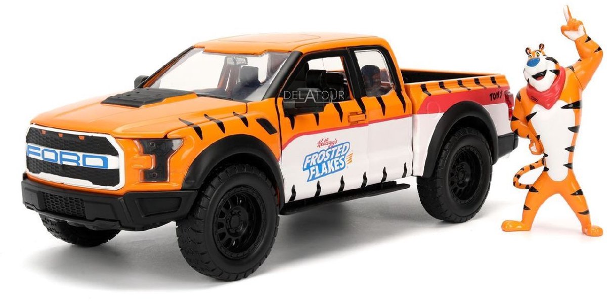Ford F-150 Raptor with Tony the Tiger Figurine Jada 1:24