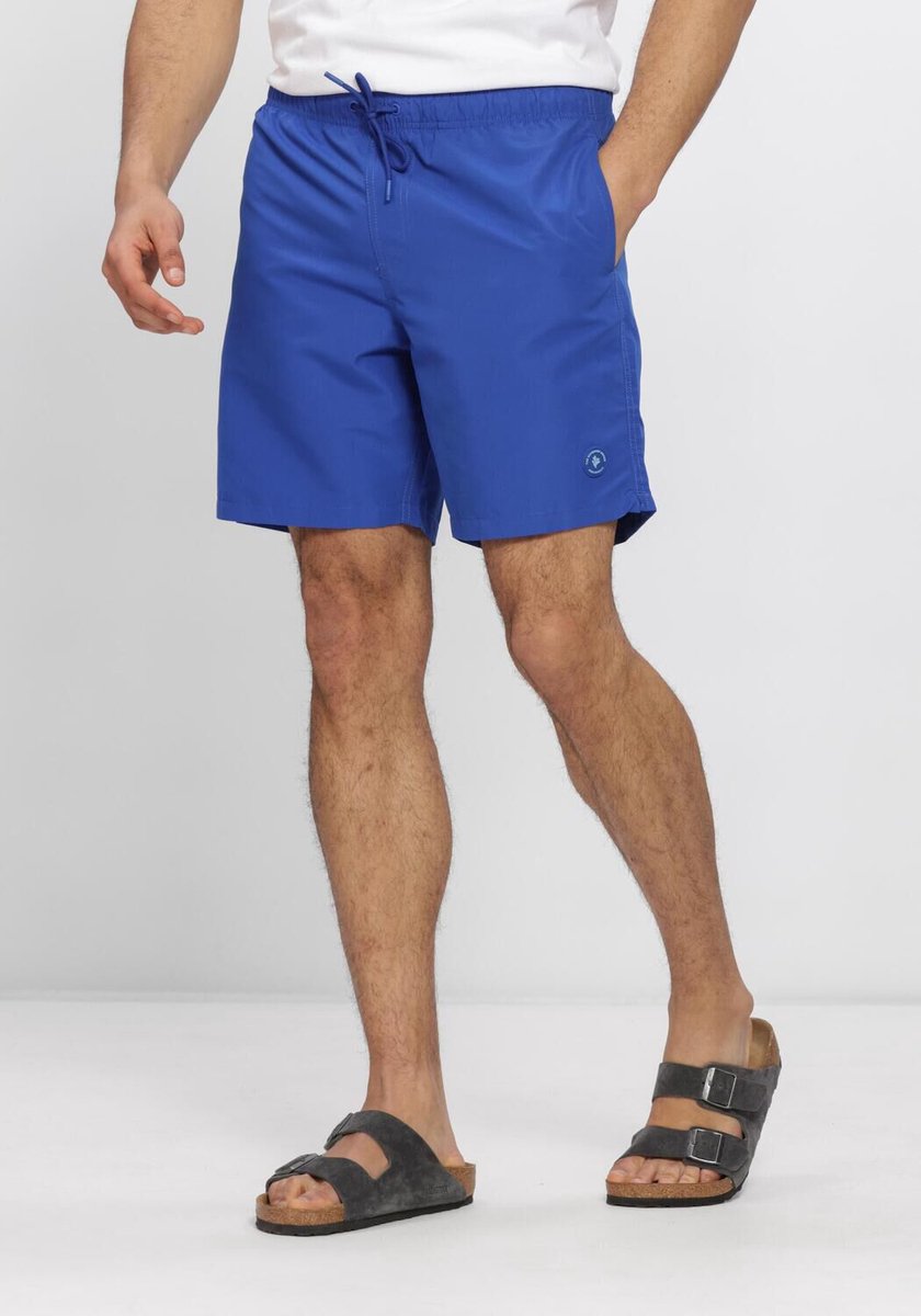 Shiwi Men Mike Swim Shorts 7 Inch Solid Zwembroeken Heren - Blauw - Maat L
