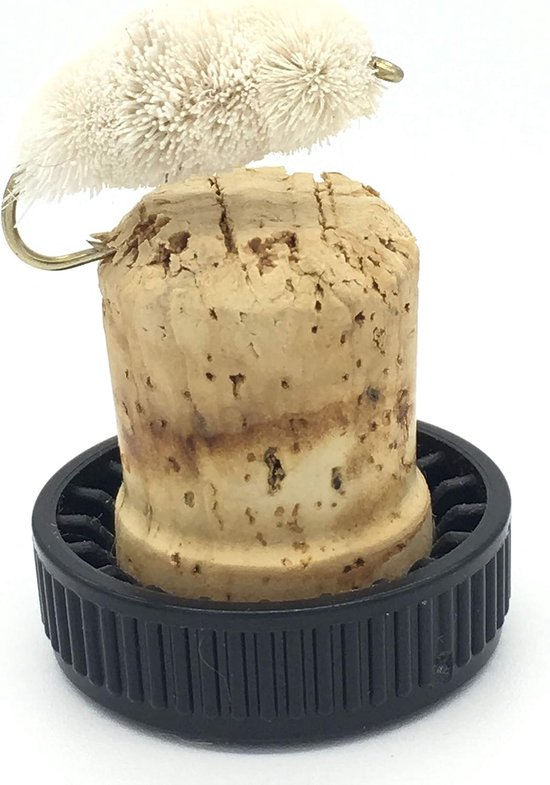 Vliegvis Set - Grote Brood Vliegen - Forel Karper Vissen - Acht Stuks Pack - Maat 4-6 - Goud — afbeelding 4