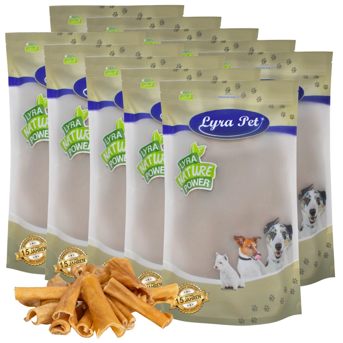 10 kg Lyra Pet® Rund scalp secties 1 - 7 cm