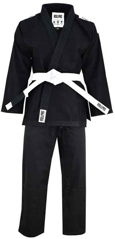 Roll Pro Essential BJJ Gi - Noir A1