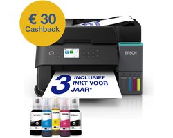 Epson EcoTank ET-3950 - All-in-One Inkttank Printer - Zwart
