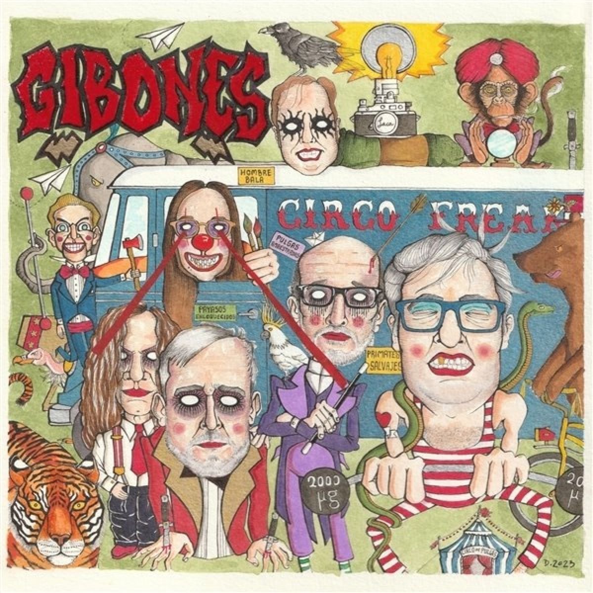 Gibones - III (Circo Freak) (7" Single)