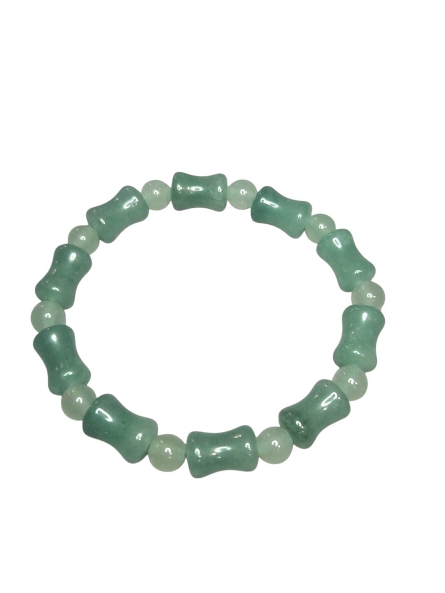 Groene aventurijn armband.