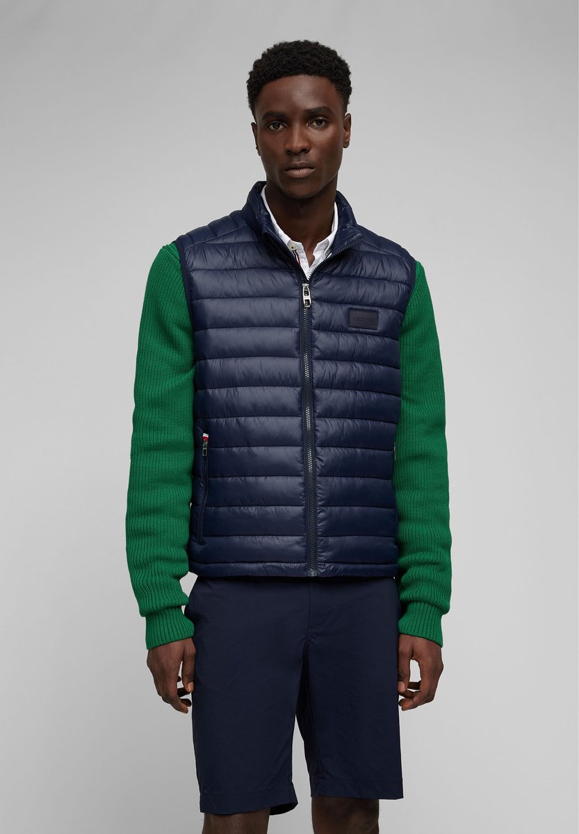 HECHTER PARIS Sportieve waistcoat Blauw