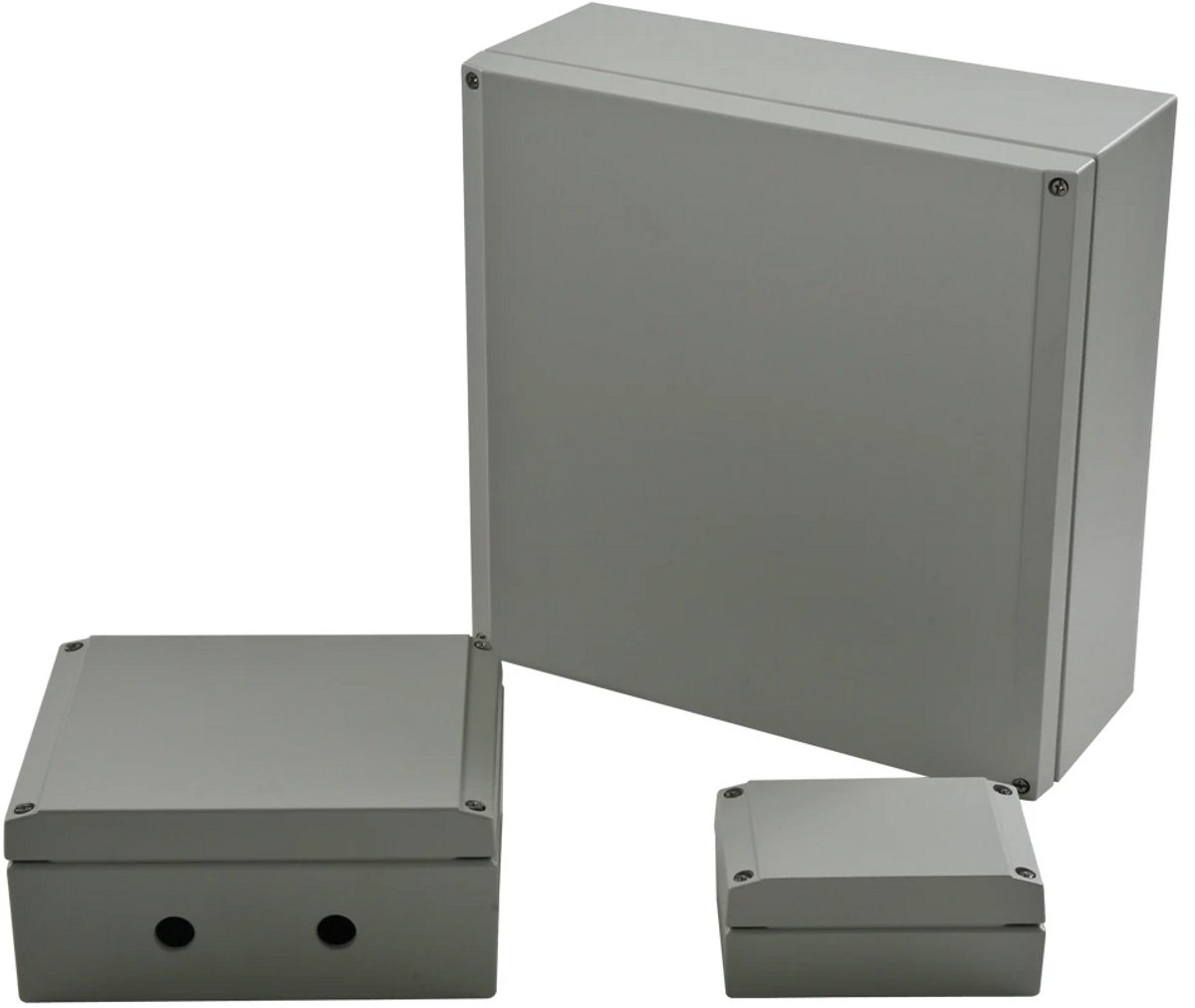 ROSE installatiekast leeg 160x240x80mm (HxBxD) aluminium IP66 (04162408)