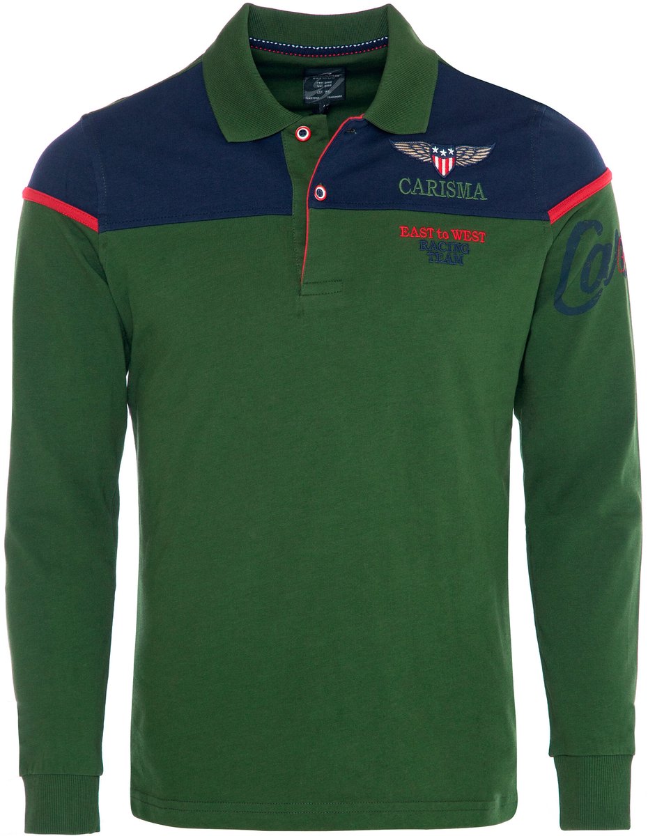 Carisma lange mouw polo