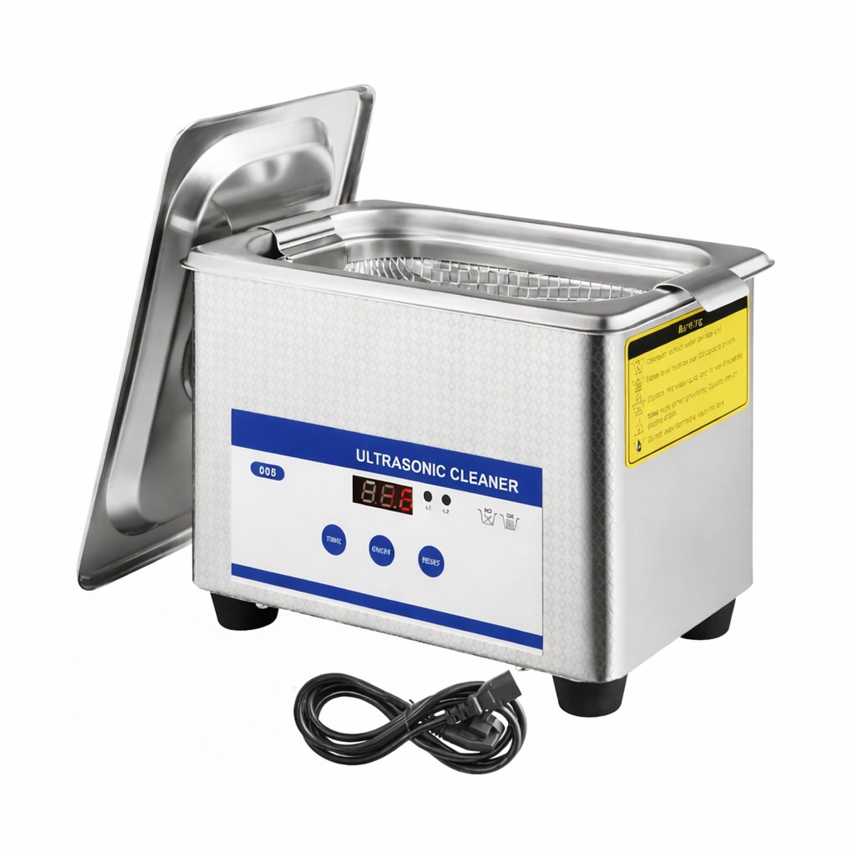 Archi Ultrasoon reiniger – Ultrasonic cleaner - 40kHz – 35W – 0-15 Min Timer – Draagbare Sonic Cleaner Voor Sieraden / Bril / Kunstgebit / Kleine Onderdelen