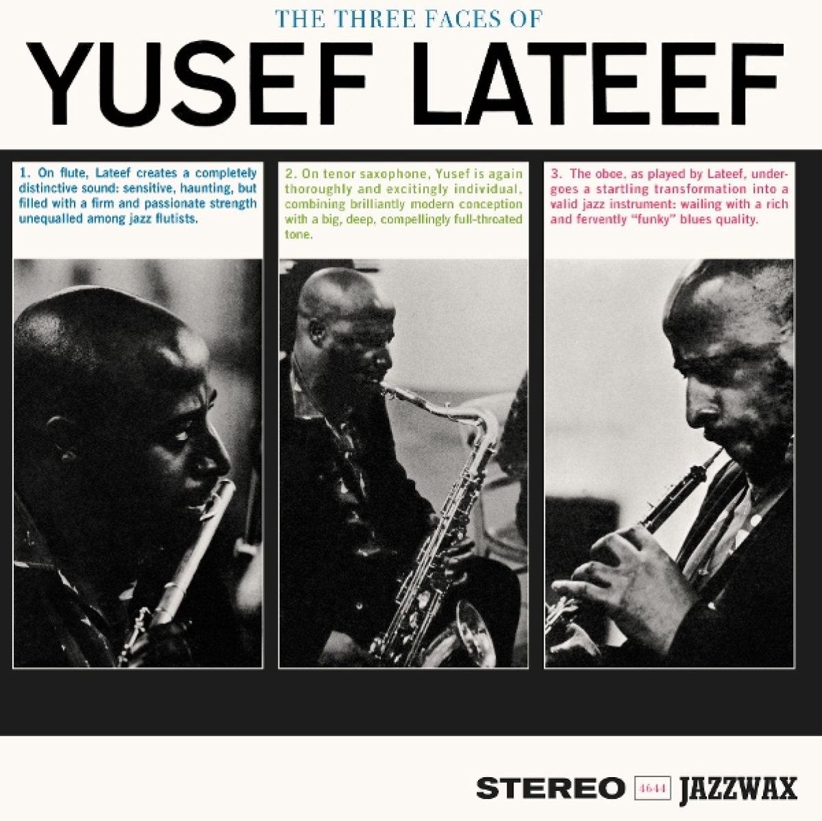 The Three Faces of Yusef Lateef (+2 Bonus Tracks)