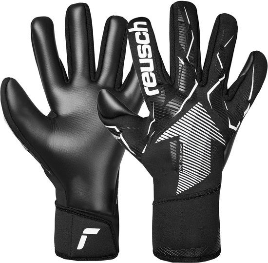 FINGER TEN American Football Receiver Handschuhe für Youth Jungen Mädchen, Torwarthandschuhe rutschfest Impact Palm Protection Outdoor Sport, Wasserdicht Gloves Fit Kinder Alter 5-14 (Blau, S