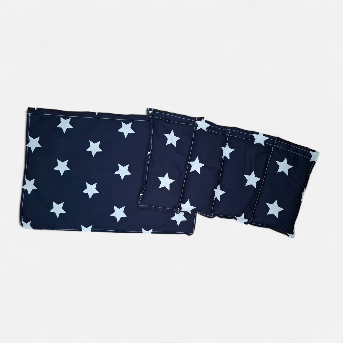 verzwaringskussen - verzwaardekussen - blauw ster met losse hoes