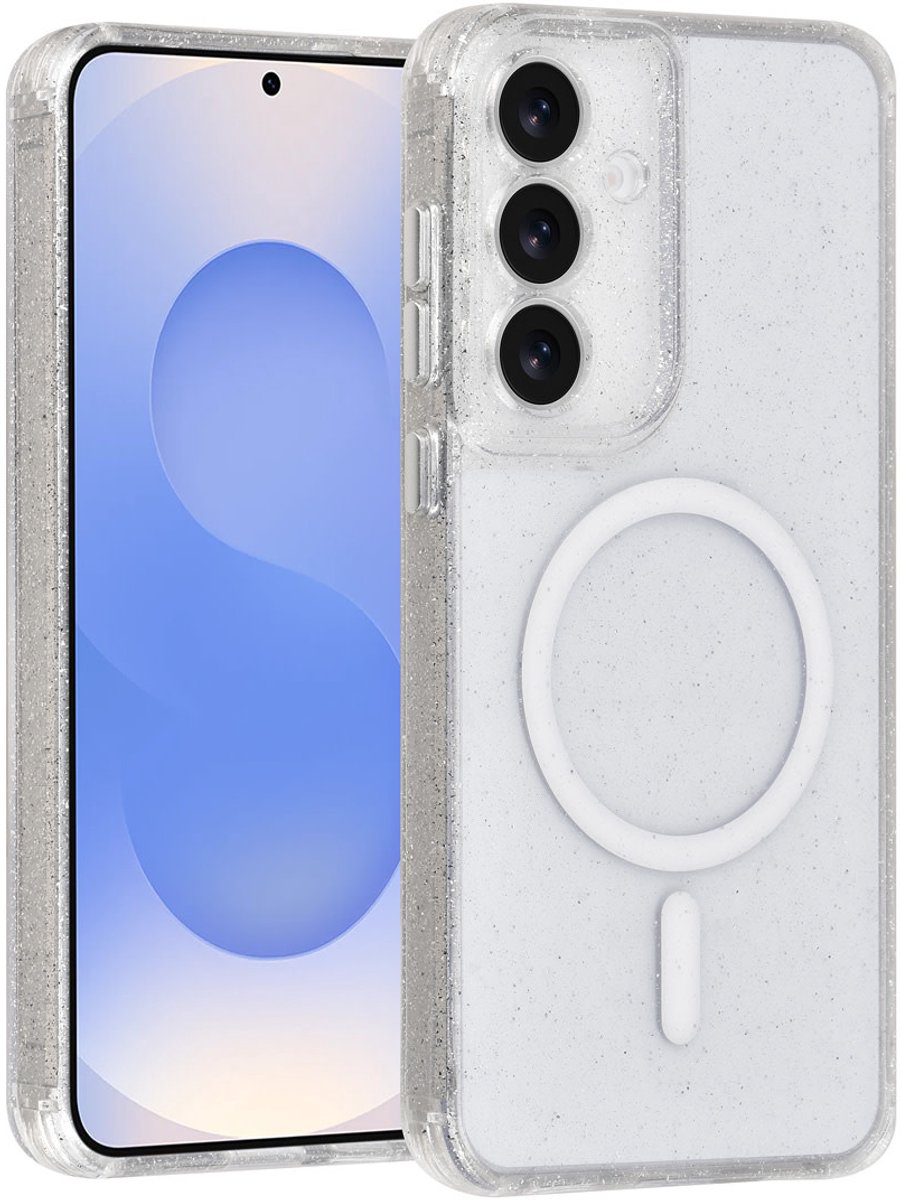 TUNIQ telefoonhoesje voor Samsung Galaxy S25 FE - MagSafe geschikt - Transparant