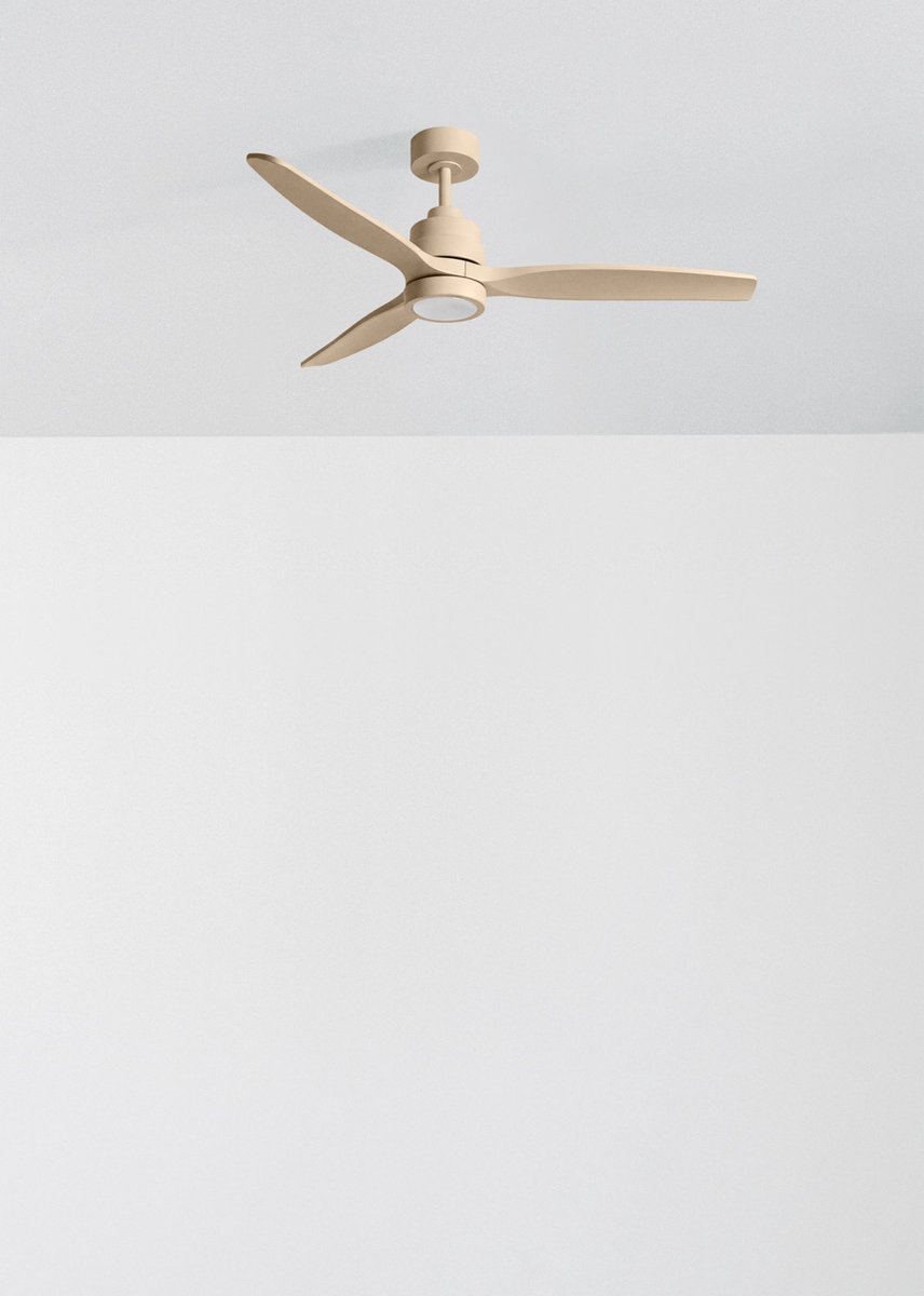 CREATE - Stille plafondventilator van 40 W met technische ABS-bladen, verkrijgbaar in verschillende maten - M - Met licht - Afstandsbediening - WIND STYLANCE – foto 6