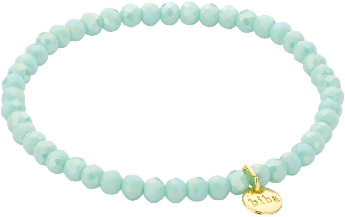 Biba Kralen Armband Mint Groen | 4 mm