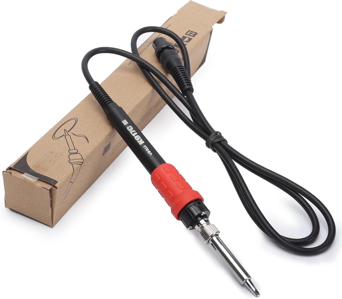 Soldeerbout Handstuk - Vervangend Handvat - Elektronica Reparatie - Siliconen Greep - 13cm Lengte