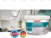 BAUFIX Peinture Murale Hydrofuge Salle de Bain & Cuisine – Latex Blanc Lavable – 2,5L – Pour Pièces Humides