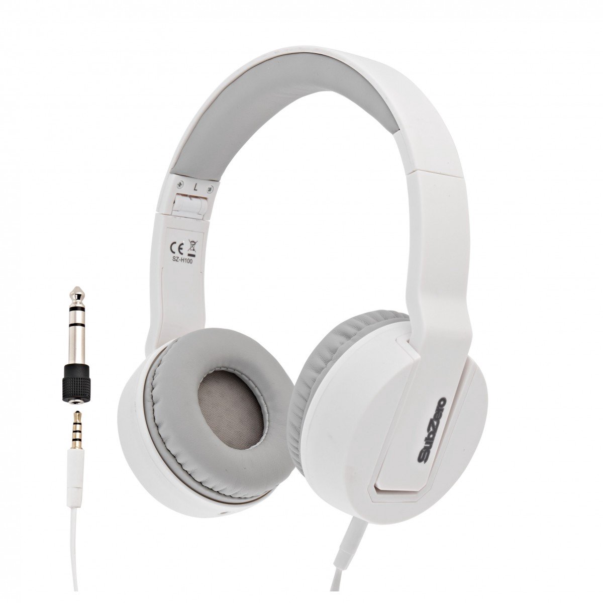 SubZero SZ-H100 Stereohoofdtelefoon, Wit