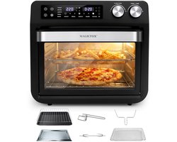25L Elektrische Heteluchtfriteuse-10 In 1 Heteluchtfriteuse-toasten,bakken-grillen-dehydrateren- rotisserie etc.
