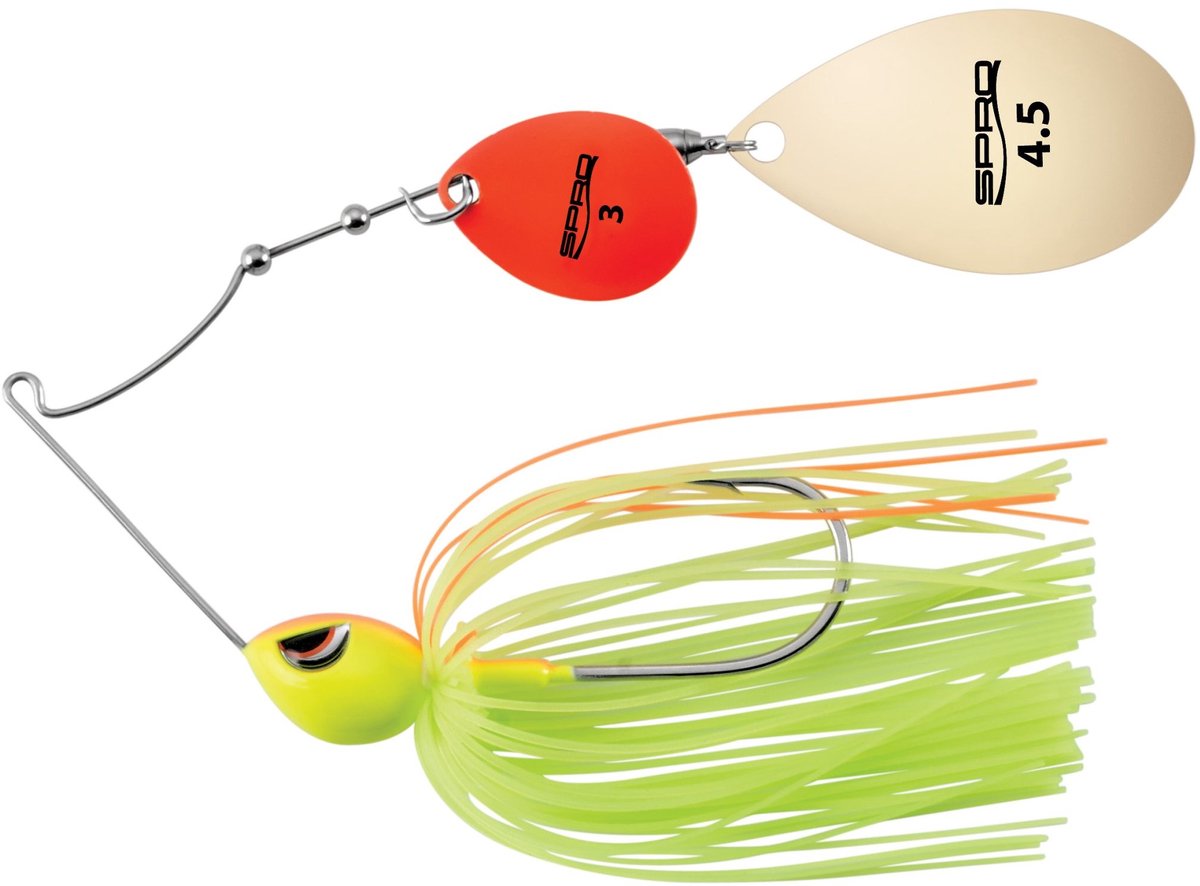 Spro Thumper 3/8oz - Kleur : Chartreuse-Orange