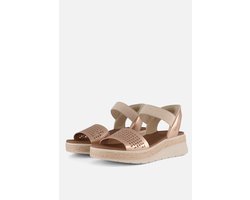 Skechers Slip-ins Bobs Sun Ray - Step Aside - Dames Sandalen - Goud