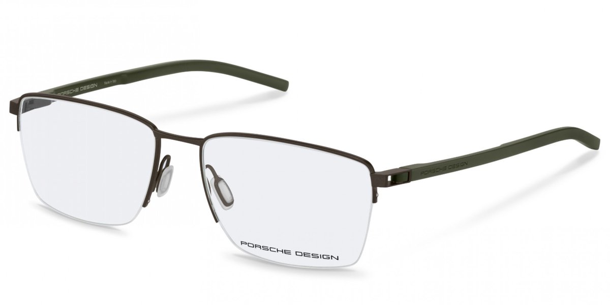 Porsche Design P8757 Brown, green 57/17/145 MAN Brilmonturen
