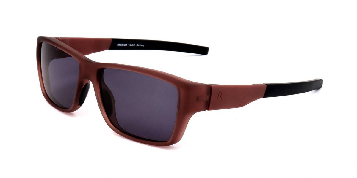 Rodenstock R3284 FÌdark red, black 55/15/130 MAN Zonnebrillen
