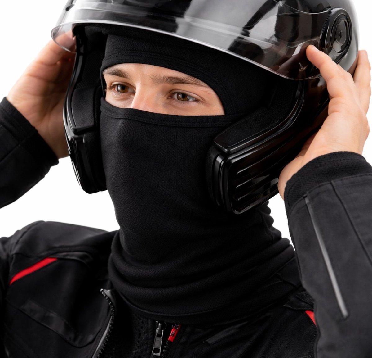 Balaclava Bivakmuts – Multiuse Gezichtsmasker & Nekwarmer – Motormuts voor Skiën Snowboarden Fietsen & Motorrijden – Unisex Zwart