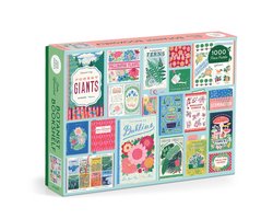 Ever Upward Botanist Bookshelf 1000 Piece Puzzle