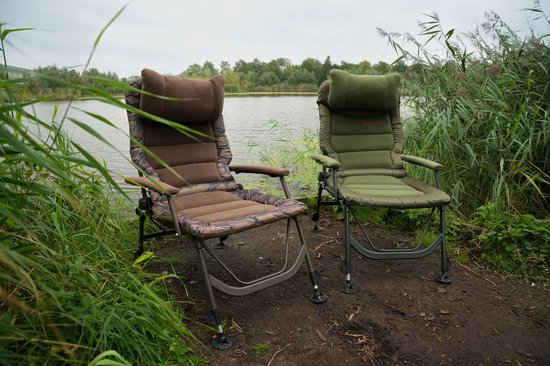 Ultimate BankBase Ultra Comfort Armchair Green Karperstoel - Karperstoel van Ultimate — afbeelding 2