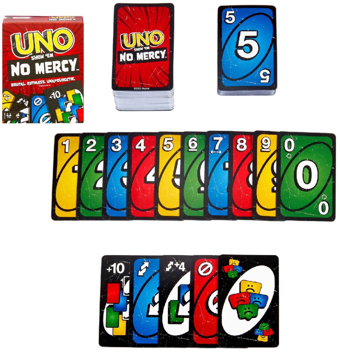 Mattel Games UNO Toon Geen Genade - UNO No Mercy - Kaartspel — afbeelding 12