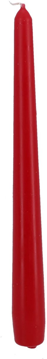 Bolsius Gotische kaarsen - 245/24 - 4 stuks per verpakking - Delicate Red rood