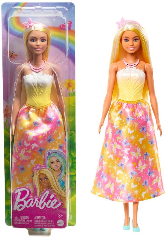 Barbie Zeemeerminnen pop met kleurrijk haar