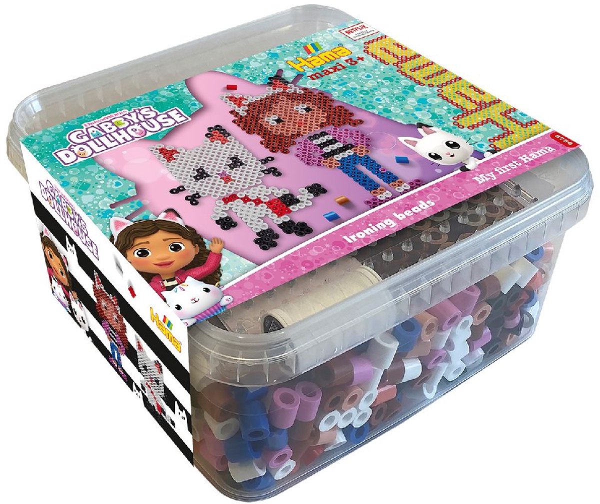Hama strijkkralen Maxi 900 stuks Gabby's Dollhouse