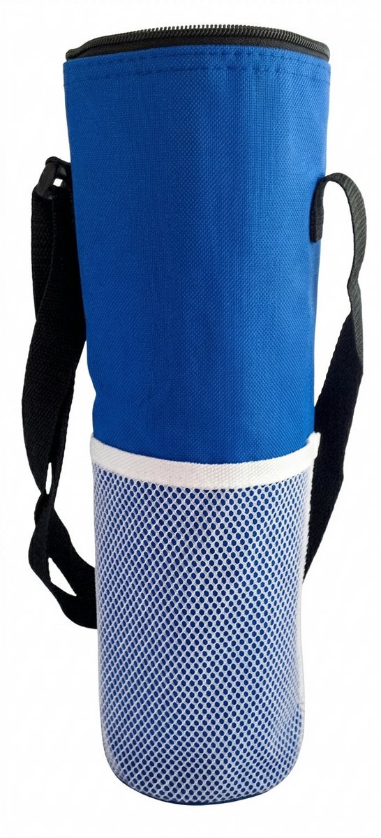 Koeltas voor fles tot 1,5 liter - Exclusief Blauw - Sac isotherme pour bouteille jusqu'à 1,5 litre - Blue Exclusive