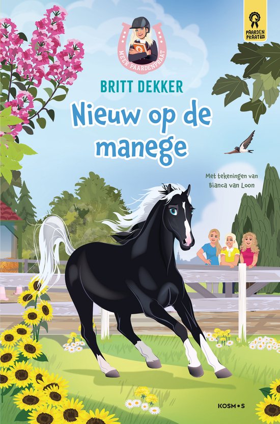Meer paardenpraat 7 - Nieuw op de manege - cover