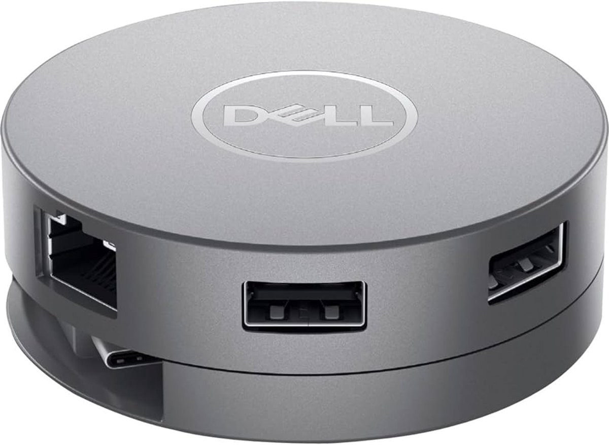Dell 7-in-1 USB-C multiport-adapter - DA310 - USB-C 90w - RJ45 - HDMI - VGA - DisplayPort - USB-hub