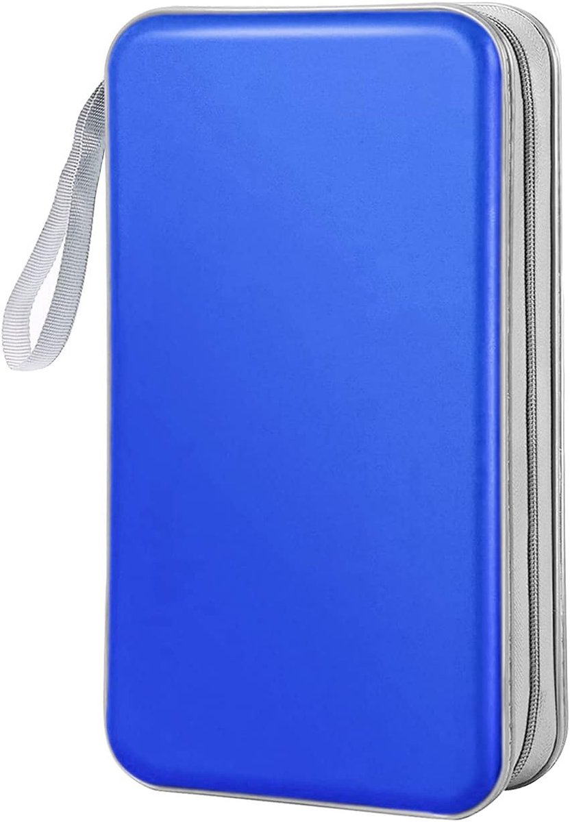Media Opbergmap - Disc Wallet - Cd Dvd Opslag - 80 Schijven Capaciteit - 28.7 x 16 x 6.6 cm