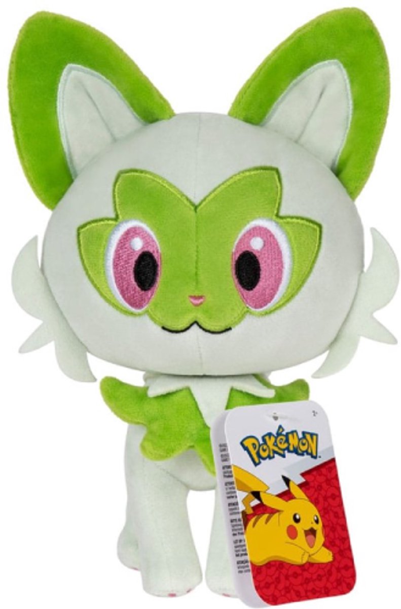 Pokémon Pluche - Sprigatito 20 cm — afbeelding 5