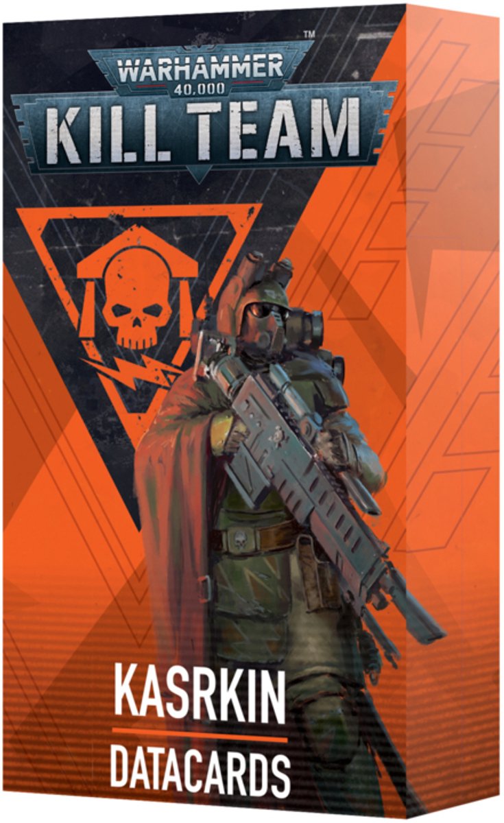 Kill Team Kasrkin datacards (Warhammer nieuw)