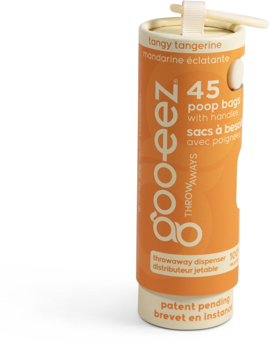Goo-Eez Eco-Friendly Poepzak - Poepzakjes - Oranje 70 stuks