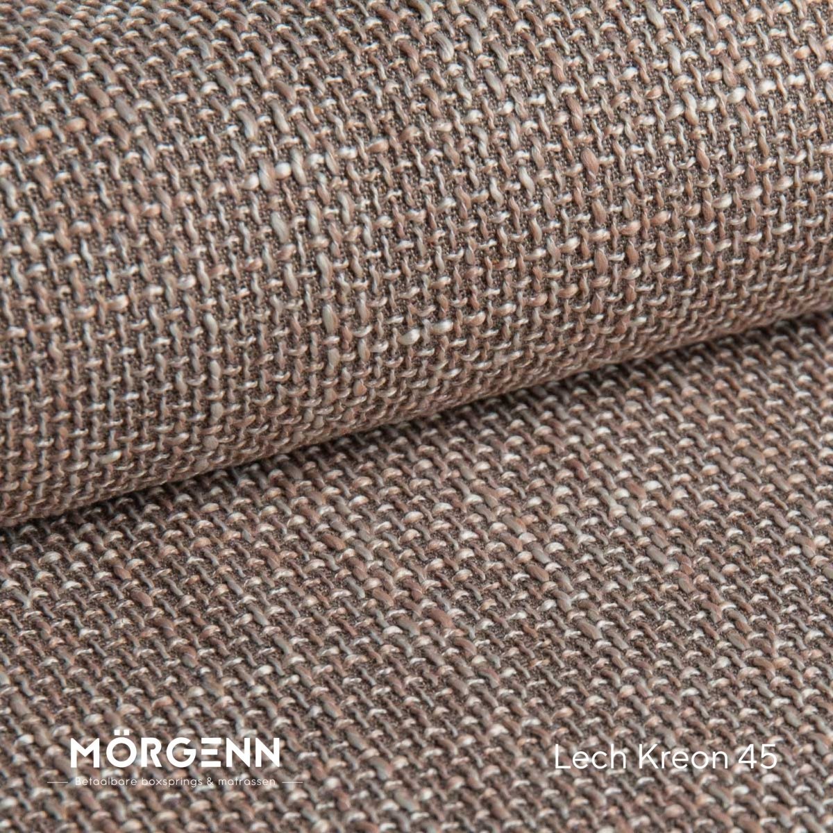 Mörgenn Lech Kreon Stofstaal - Grof Geweven Meubelstof voor Boxspring - Kreon 45