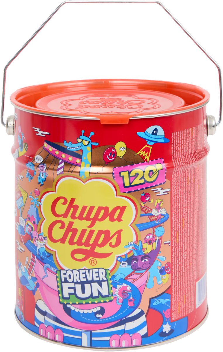 Chupa Chups Classic Candy Tin 2