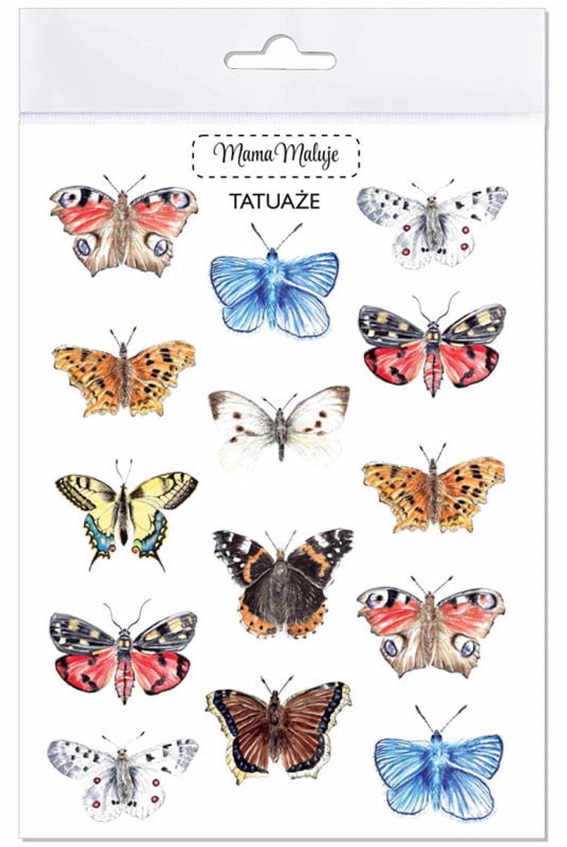 Mama Maluje - Kinder Tattoo - Motieven - 14 stuks - Realistisch en Veelkleurig